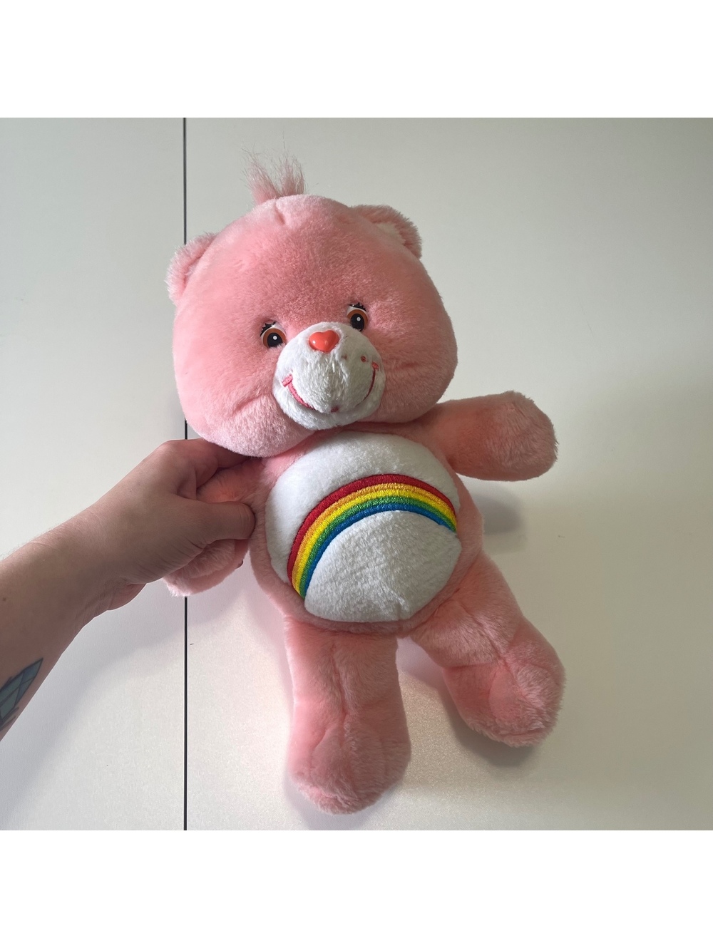 Vintage Care Bears 2003 Talking Cheer Bear Stuffed Animal Toy